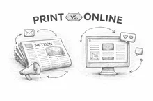 Zeitungswerebung oder Online Marketing?