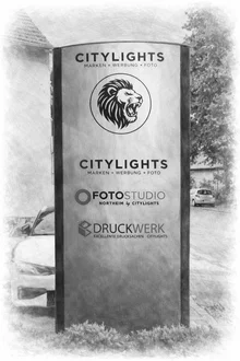 Webepylone und Schildanlagen